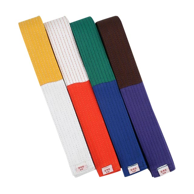 Martial Arts Rank Color Belts